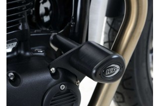 Tampons de protection R&G RACING Aero noir Triumph