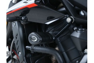 Tampons de protection R&G RACING Aero noir Triumph Street Triple