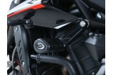 Tampons de protection R&G RACING Aero noir Triumph Street Triple