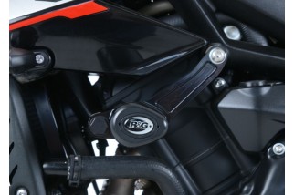 Tampons de protection R&G RACING Aero noir Triumph Street Triple