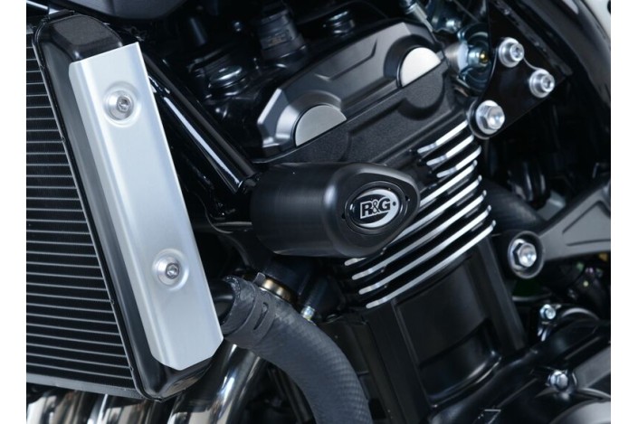 Tampons de protection R&G RACING Aero noir Kawasaki Z900RS