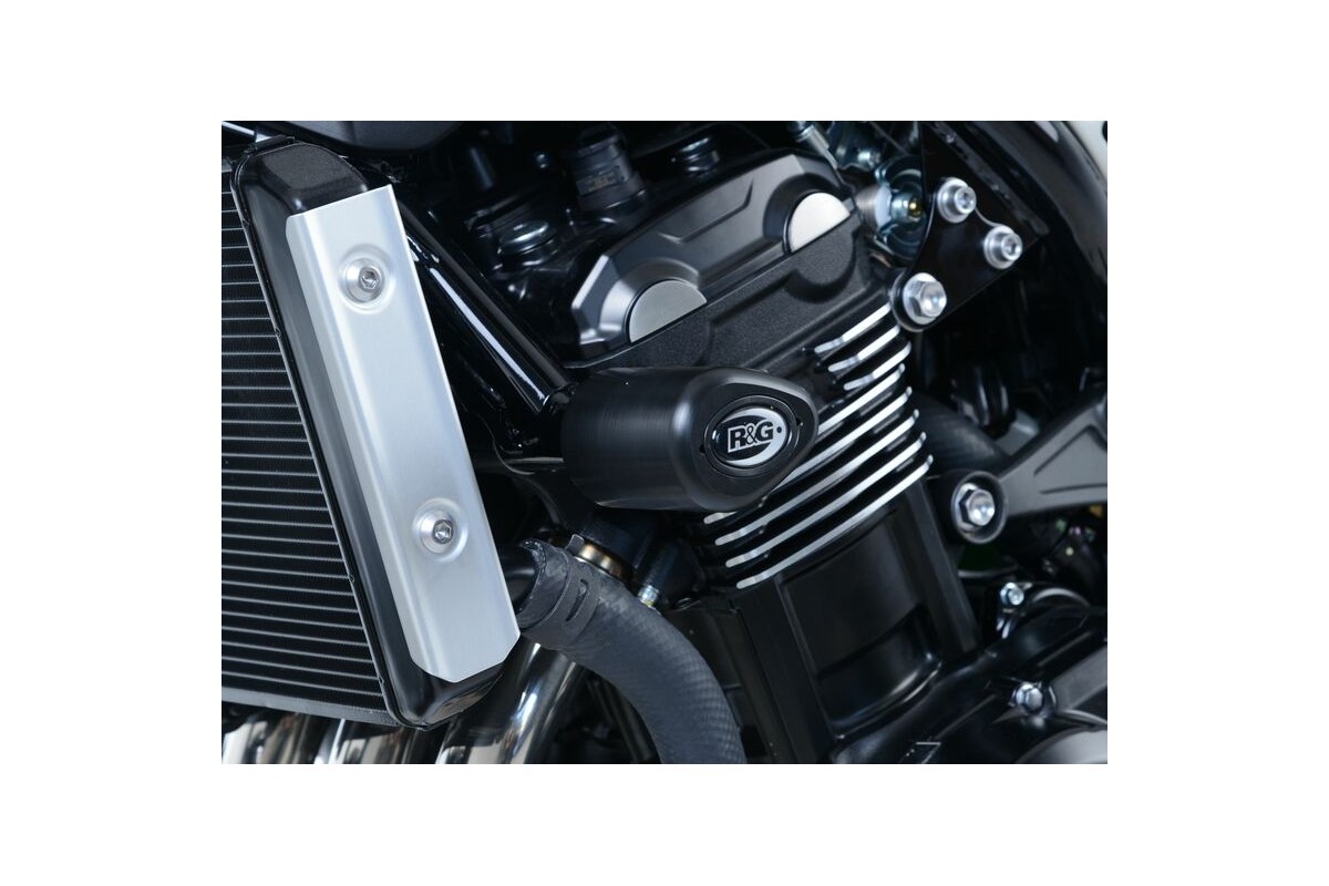 Tampons de protection R&G RACING Aero noir Kawasaki Z900RS