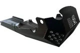 SKID PLATE ALUM BLK 21-23 PAN 