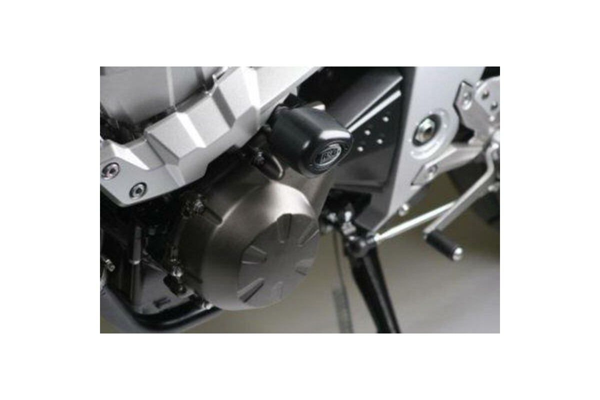 Tampons de protection R&G RACING Aero noir Kawasaki Z1000/750/R