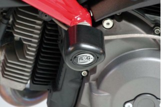 Tampons de protection R&G RACING Aero noir Ducati Monster 696/796/1100