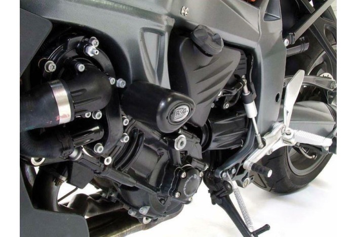 Tampons de protection R&G RACING Aero noir BMW K1200R/1300R