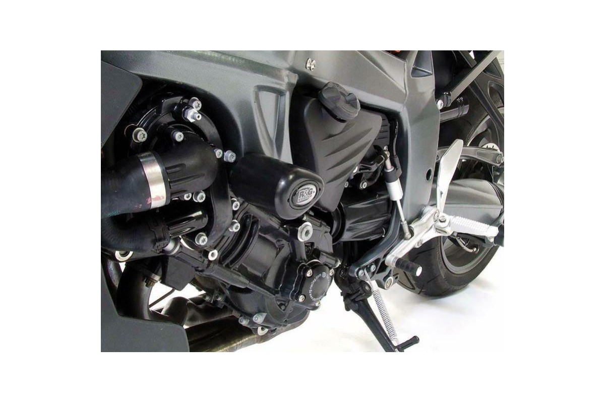 Tampons de protection R&G RACING Aero noir BMW K1200R/1300R