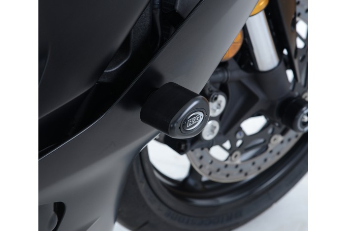 Tampons de protection R&G RACING Aero noir Yamaha YZF-R6