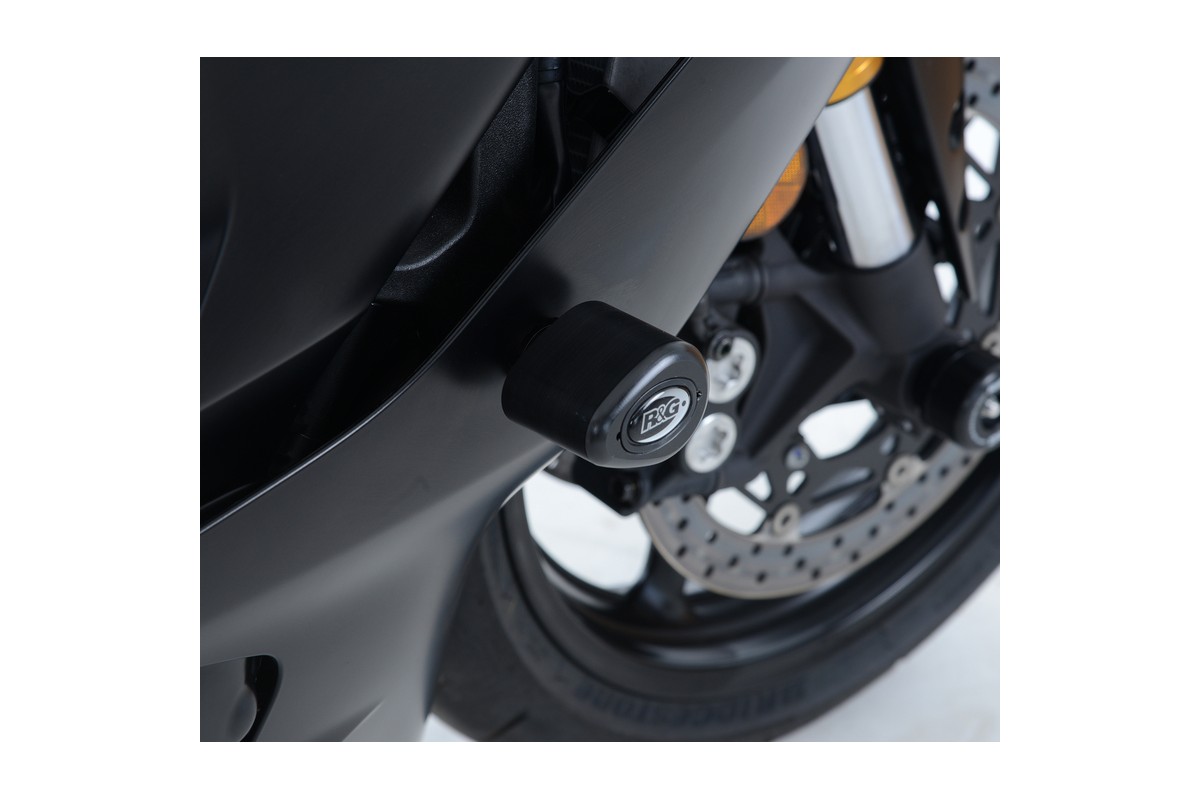 Tampons de protection R&G RACING Aero noir Yamaha YZF-R6
