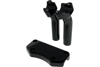 RISER BUFF W/CLAMP 5.5 BK