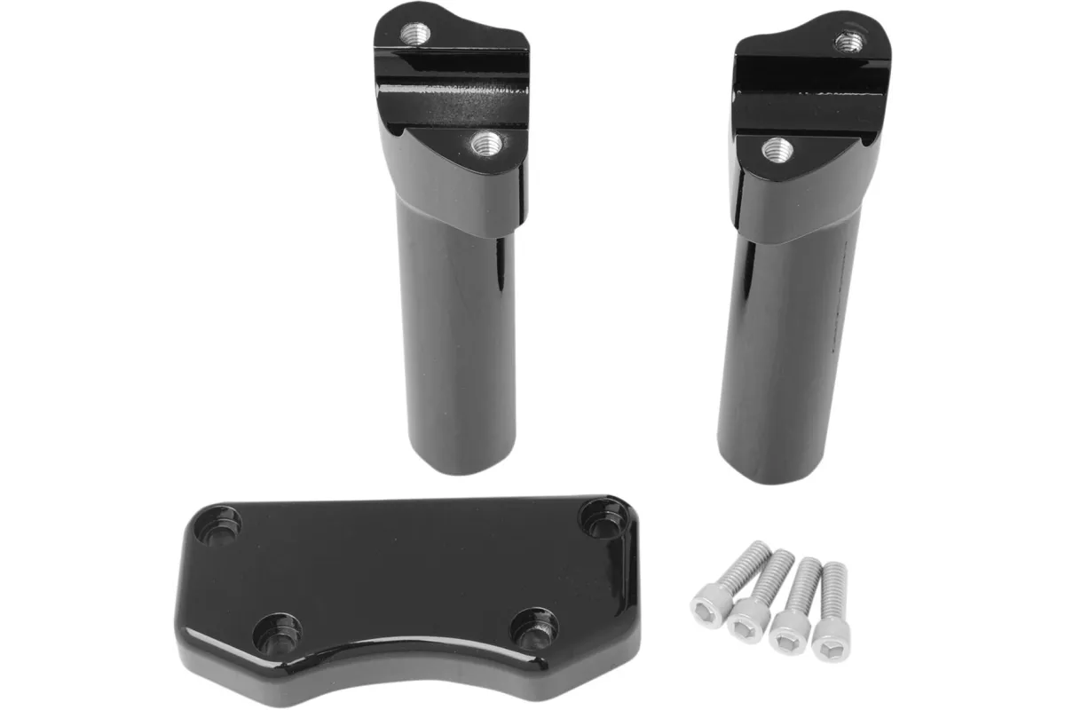 RISER BUFF W/CLAMP 6 BLK