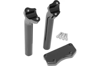 RISER BUFF W/CLAMP 9.5 BK