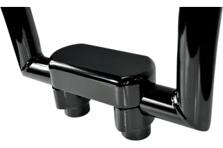 RISERS BGBUF W/CLMP 1.5BK