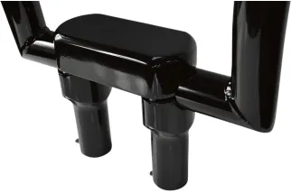 RISERS BGBUF W/CLMP 4 BK