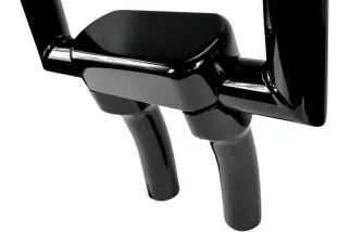 RISERS BGBUF W/CLMP 5.5BK