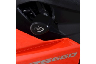 Tampons de protection R&G RACING Aero (sans perçage) - noir Aprilia RS660