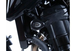 Tampons de protection R&G RACING Aero noir Kawasaki Z900