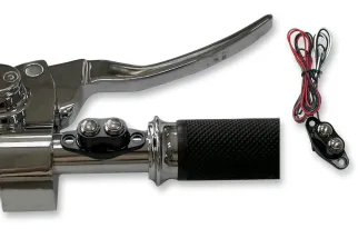 SWITCHES DUAL BUTTON BK