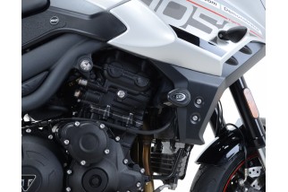 Tampons de protection R&G RACING Aero noir Triumph Tiger 1050 Sport