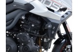Tampons de protection R&G RACING Aero noir Triumph Tiger 1050 Sport