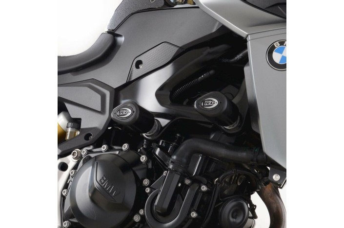 Tampons de protection arrière R&G RACING Aero noir BMW F900R/XR