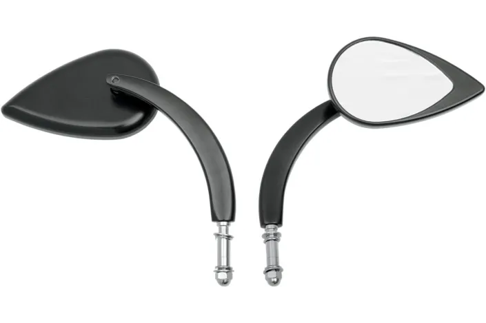 MIRROR T-DROP BLK L. STM
