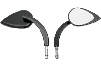 MIRROR T-DROP BLK L. STM