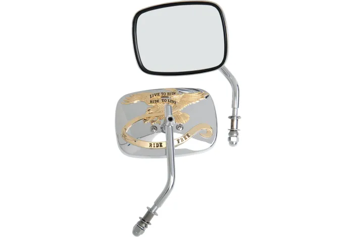 MIRROR LTR GOLD PAIR