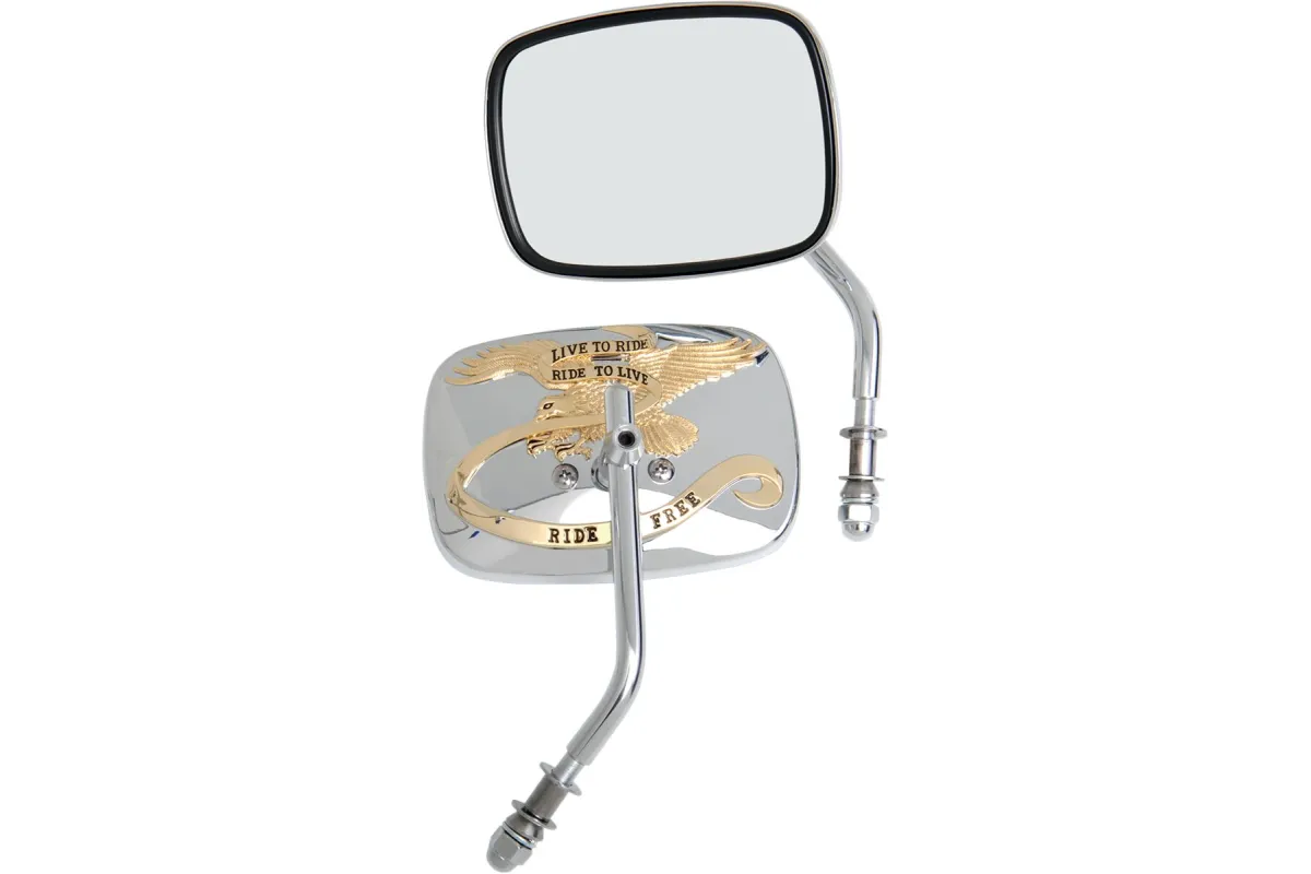 MIRROR LTR GOLD PAIR