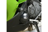 Tampons de protection R&G RACING Aero noir Kawasaki ER6-F