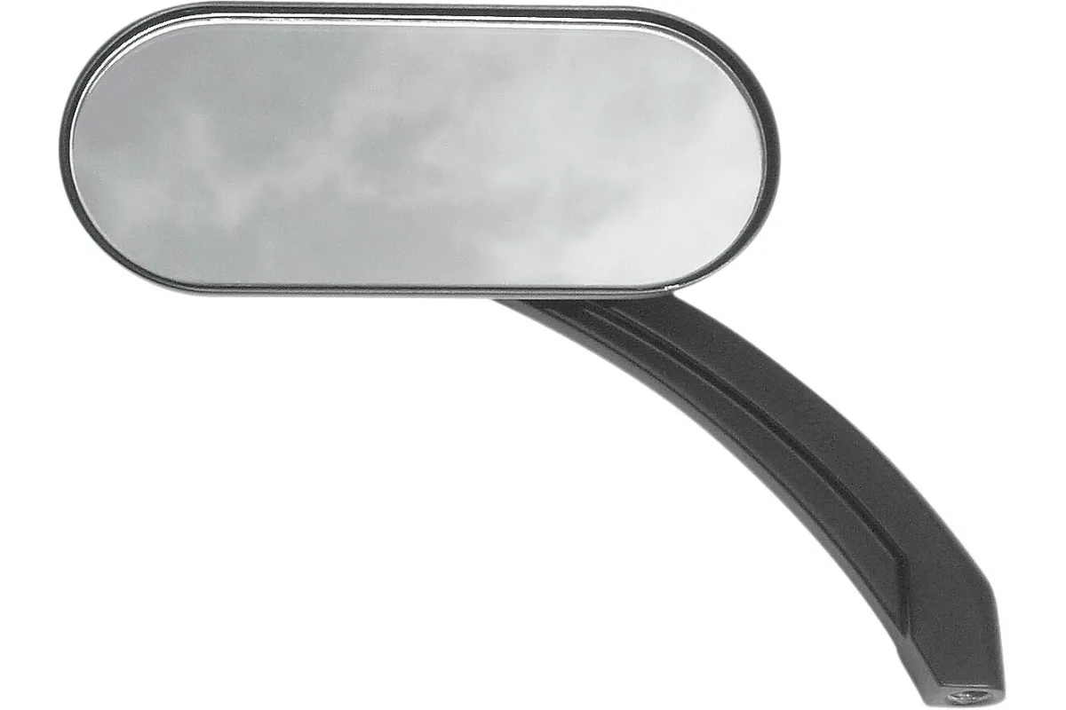 MIRROR OVAL HOTOP FLATBLK