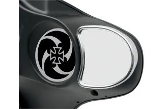 MIRROR CHR FRG MNT FLHT