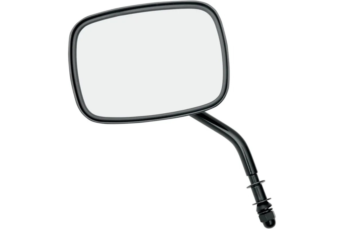 MIRROR PLN STD STEM BLK