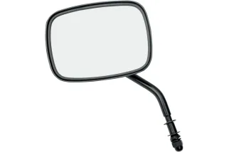 MIRROR PLN STD STEM BLK