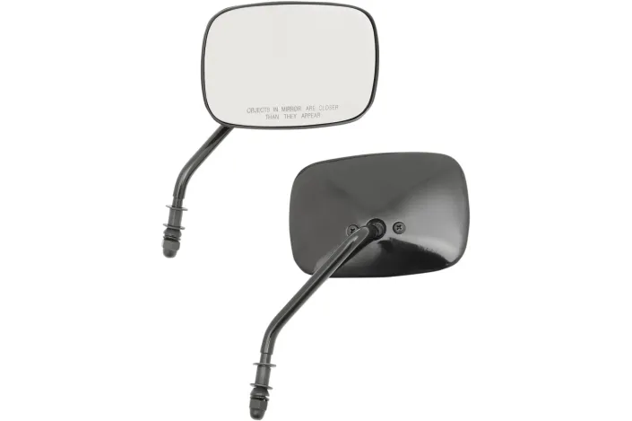 MIRRORS RECT BLK SHRT