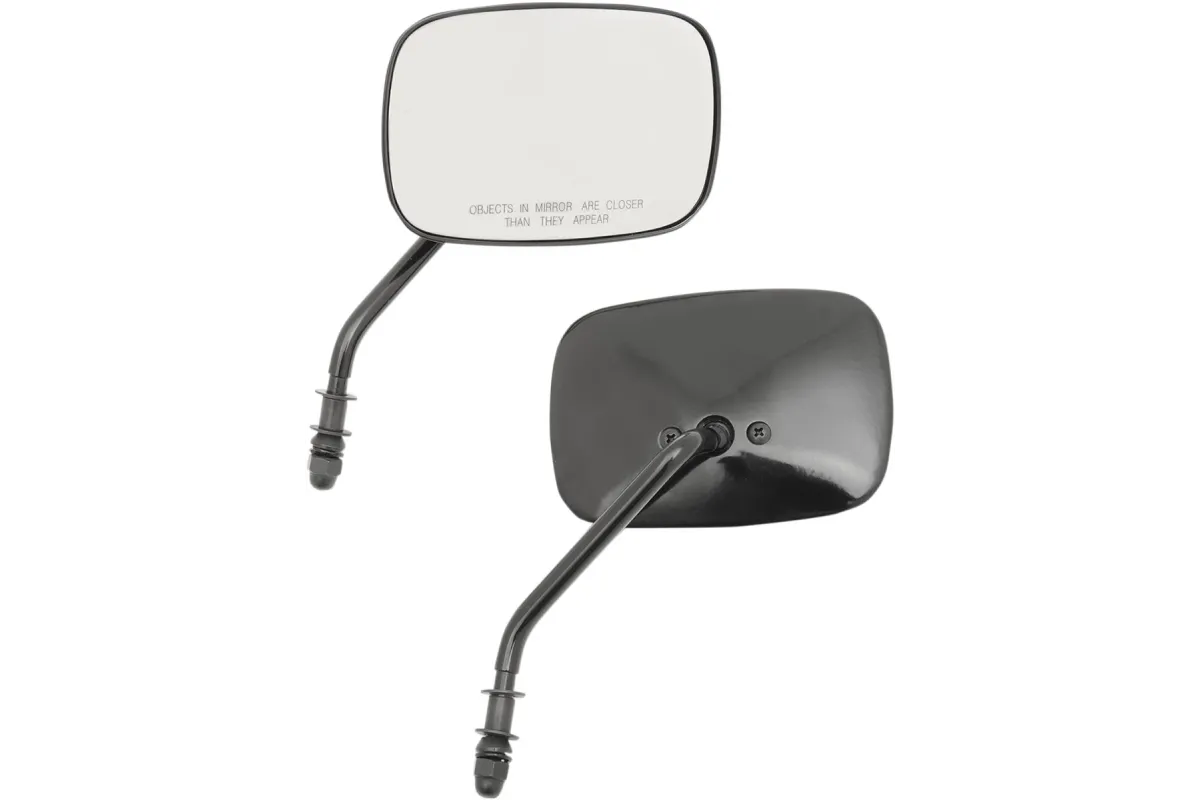 MIRRORS RECT BLK SHRT