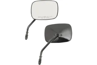 MIRRORS RECT BLK SHRT