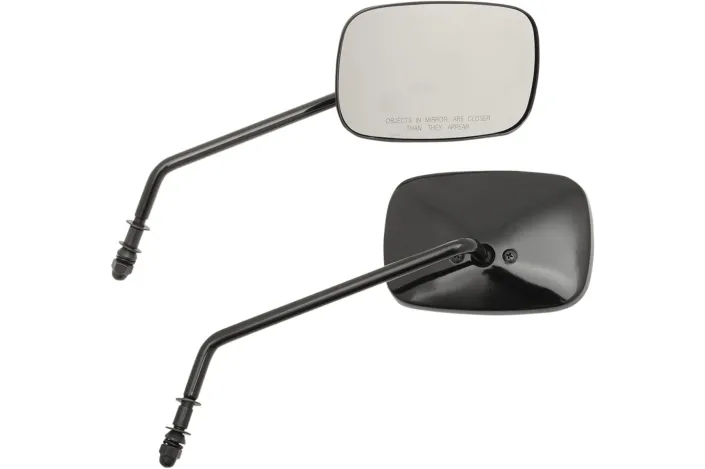 MIRRORS RECT BLK LONG