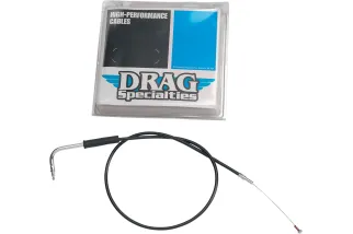 CABLE THROTTLE VINYL BLACK 32.