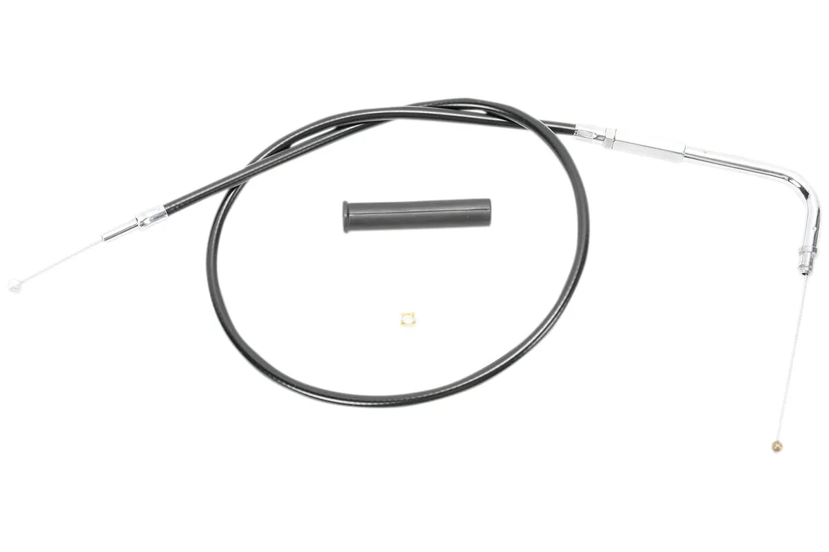 CABLE THROTTLE VINYL BLACK 35