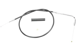 CABLE THROTTLE VINYL BLACK 35