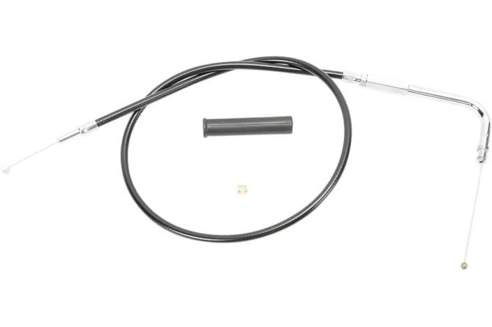 CABLE THROTTLE VINYL BLACK 39.