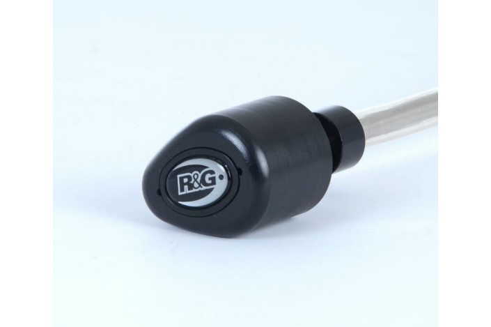 Tampons de protection R&G RACING Aero noir Kawasaki 250SL