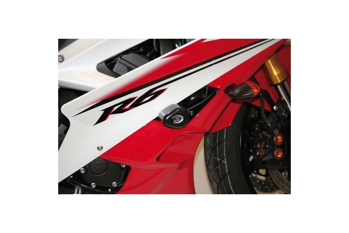 Tampons supérieurs Aéro R&G RACING noir Yamaha