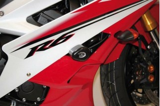 Tampons supérieurs Aéro R&G RACING noir Yamaha