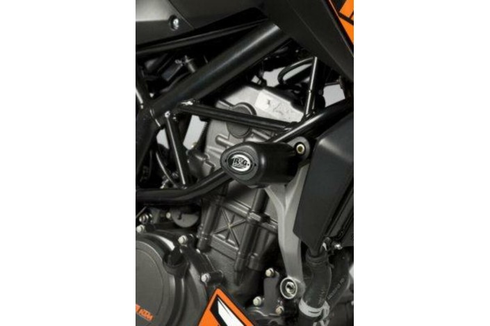 Tampons de protection R&G RACING Aero noir MV Agusta