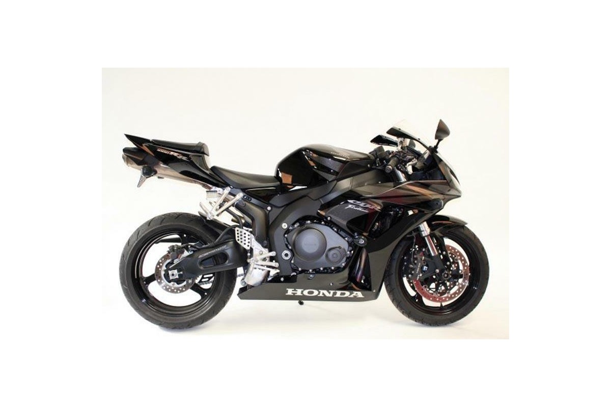 Tampons de protection R&G RACING Aero noir Honda CBR1000RR Fireblade