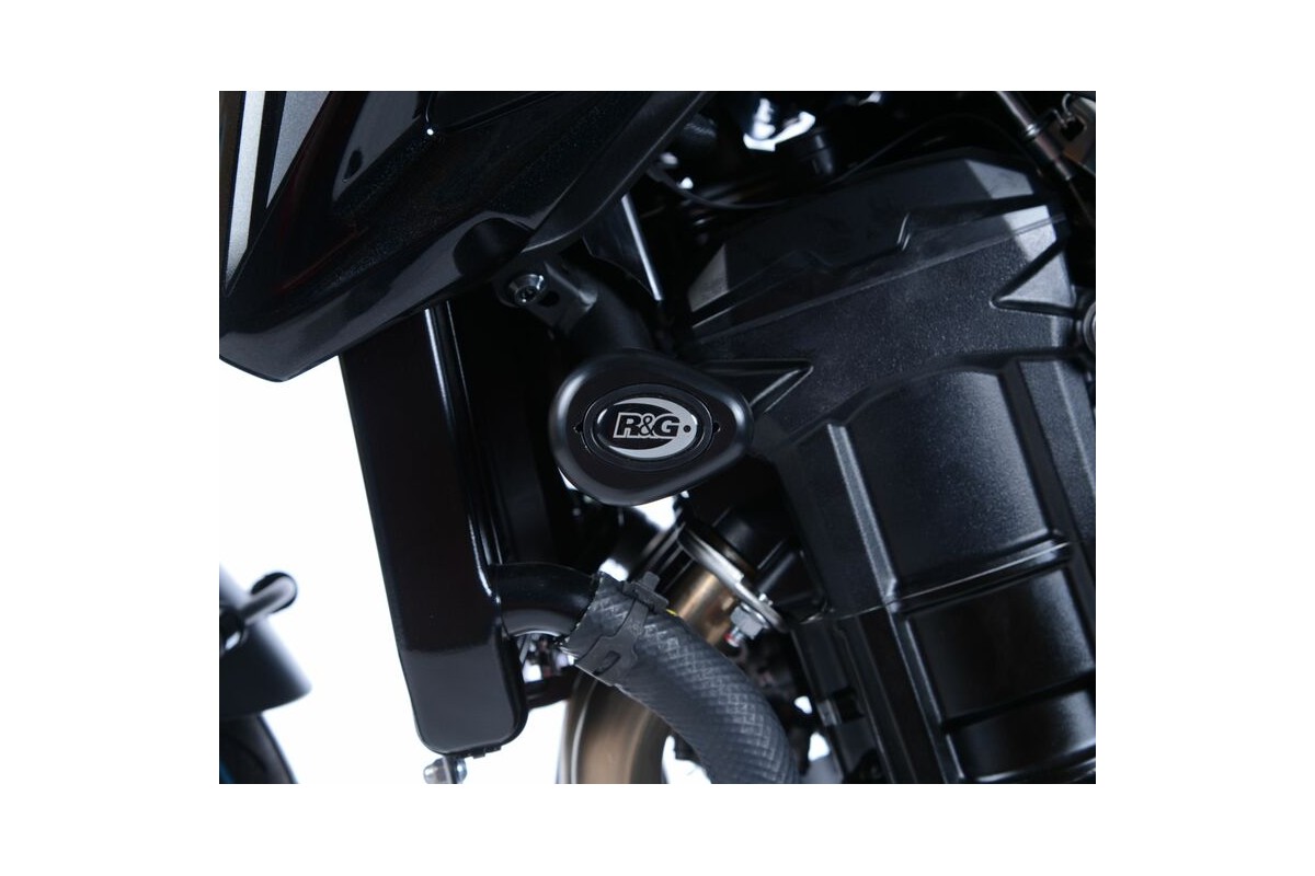 Tampons de protection R&G RACING Aero blanc Kawasaki Z900 Tampons de protection R&G RACING Aero blanc Kawasaki Z900