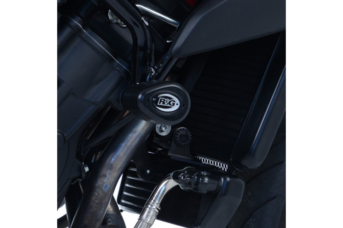 Tampons de protection R&G RACING Aero noir MV Agusta Tampons de protection R&G RACING Aero noir MV Agusta