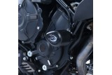 Tampons de protection R&G RACING Aero noir MV Agusta